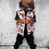 Reversible Puffer Vest in Ranger