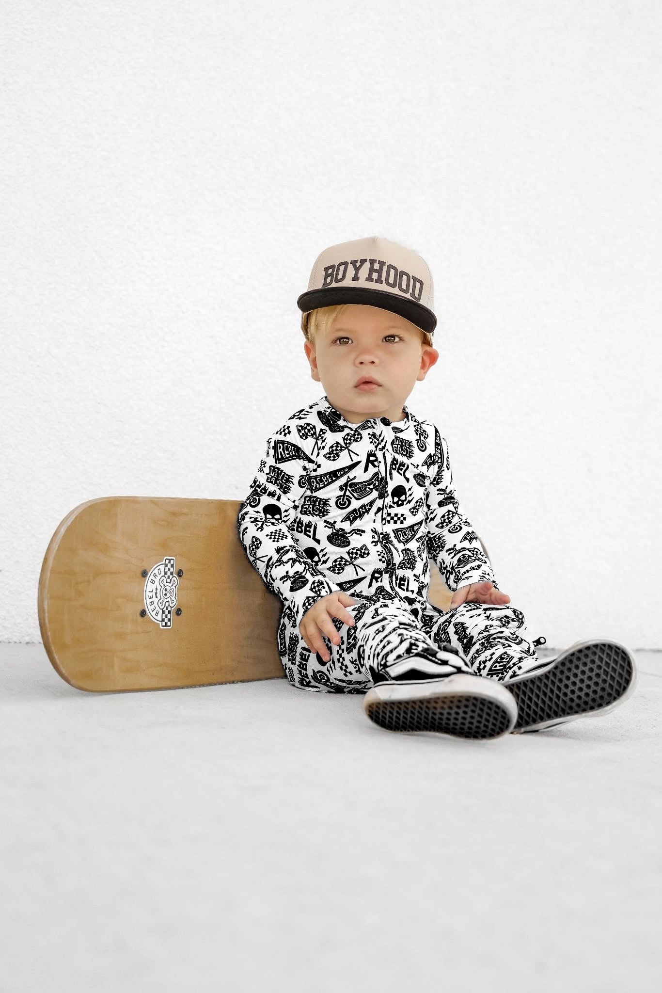 Bamboo Zippy Sleeper in Live Fast