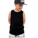 Bamboo Tank in Black