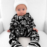 Organic Ribbed Set in Bad Boy [Midnight Edition]