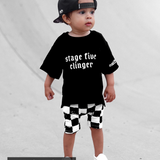 Bamboo Graphic Tee in Stage Five Clinger