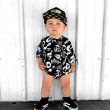 Bamboo Bubble Romper in Warped Tour [Midnight Edition]