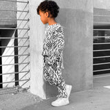 Organic Ribbed Set in Full Throttle