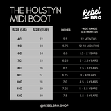 RB x LB Holstyn Midi Boot in Jagger - Rebel Bro