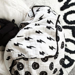 Bowie x Smiley Organic Muslin Quilt - Rebel Bro