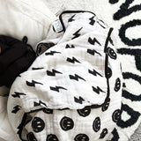 Bowie x Smiley Organic Muslin Quilt - Rebel Bro
