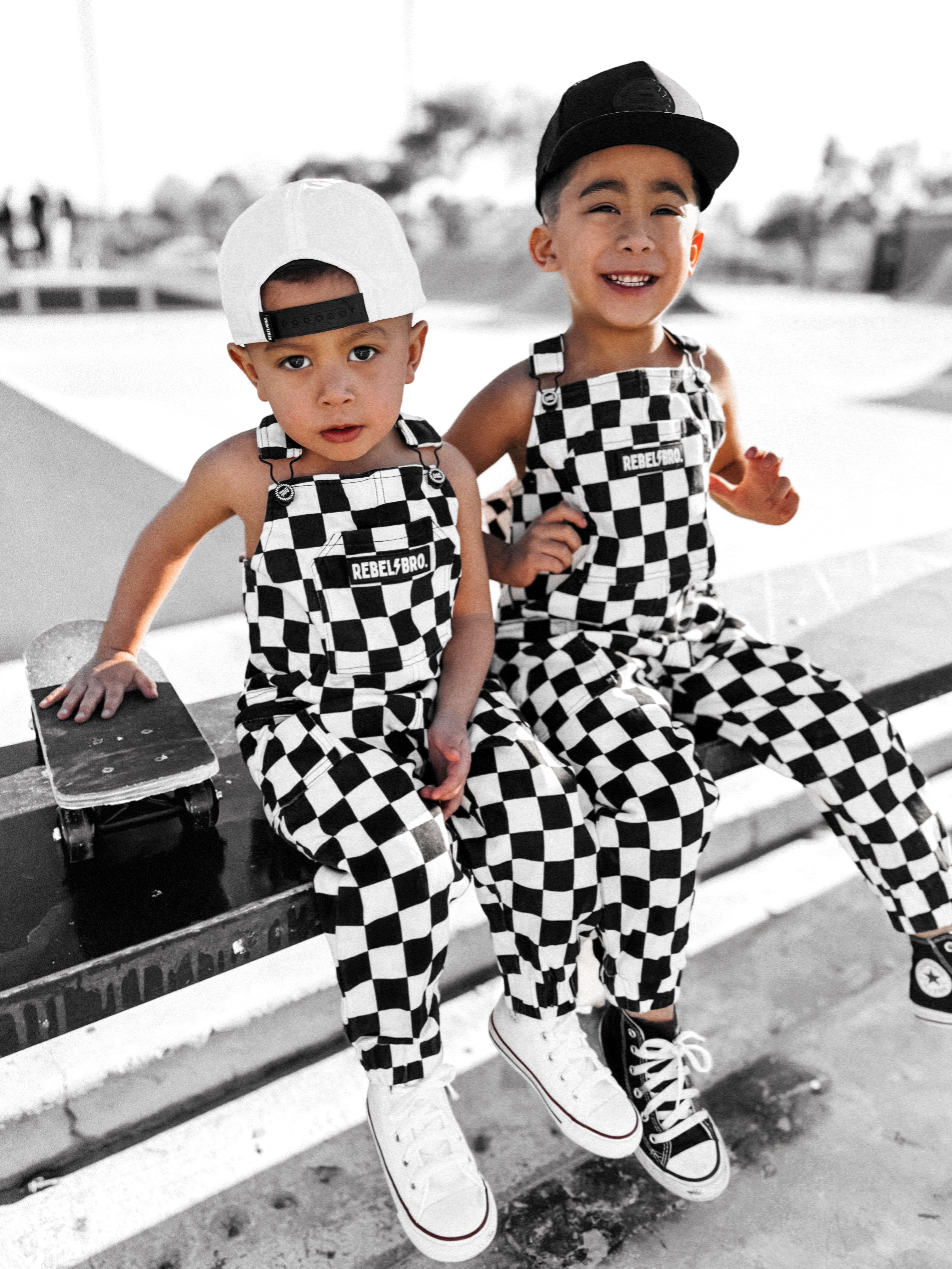 Overalls in Venice (Checkered)