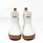 The Core-Classic Midi Boot in White / Taupe - Rebel Bro
