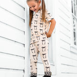 Bamboo Two Piece Set in Lana (Bows)
