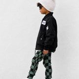 Bomber Jacket in Black
