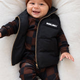 Puffer Vest in Black