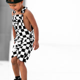 Cut Off Overalls in Vintage Venice