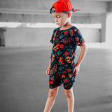 Biker Two Piece Set in Inkworks