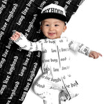 Bamboo Zippy Sleeper in Long Live Boyhood - Rebel Bro