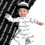 Bamboo Zippy Sleeper in Long Live Boyhood - Rebel Bro