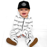 Bamboo Zippy Sleeper in Long Live Boyhood - Rebel Bro