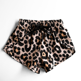 ACTV Babe Gym Shorts in Ava (Leopard)