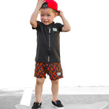 Hybrid Swim Trunks in Caliente