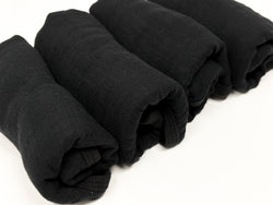 Image of Organic Muslin Burp Clothes — 4 Pack (Jett)
