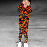 Bamboo Two Piece Set in Caliente