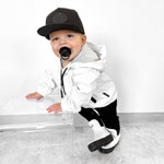 RB x LB The Core-Classic Midi Boot in Black / White - Rebel Bro