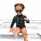 UPF50+ Girls One Piece Swimsuit in Jagger