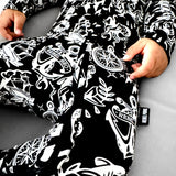 Bamboo Zippy Sleeper in Sink Or Swim [Midnight Edition]