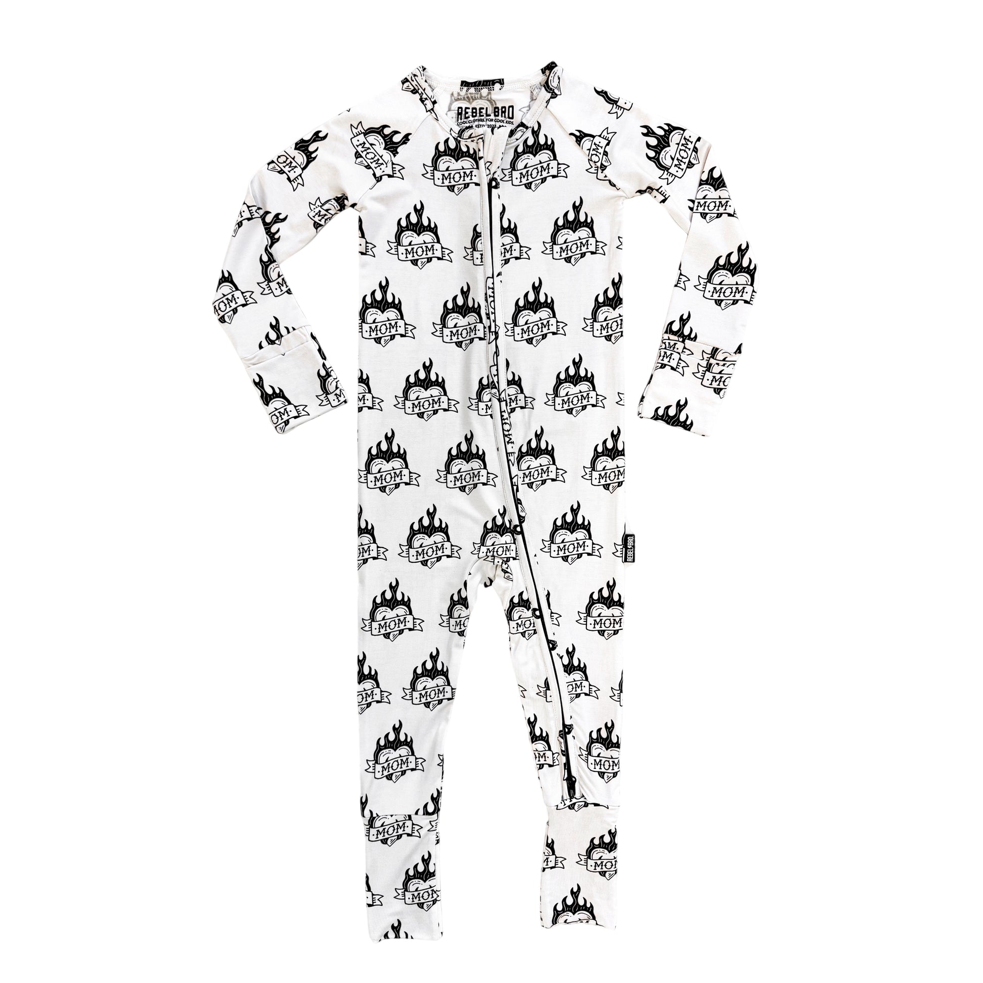 Bamboo Zippy Sleeper in Mad Love For My Mama