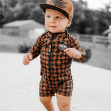 UPF50+ Swim Romper in Mojave (WW X RB Exclusive Print)