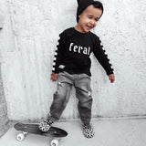 Long Sleeve Tee in Feral