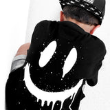 Bamboo Graphic Tee in Troublemaker