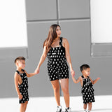 Women's Cut Off Overalls in Jagger