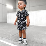 Bummie Two Piece Set in Warped Tour [Midnight Edition]