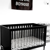 Bamboo Crib Sheet in Cool Kid