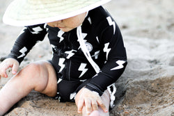 Image of UPF50+ Swim Romper in Jagger - Rebel Bro