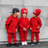 Waffle Set in Rebel Red