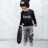 Long Sleeve Tee in Feral