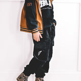 SK8TR Hi-Top in Taupe + Black Checkered (PREORDER)