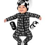 Bamboo Zippy Sleeper in Rebel Racer - Rebel Bro