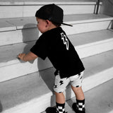 Bamboo Graphic Tee in Boyhood