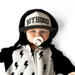 Hooded Rebel Romper in Bowie (FINAL SALE) - Rebel Bro