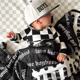 Long Live Boyhood x Later Skater Organic Muslin Quilt - Rebel Bro