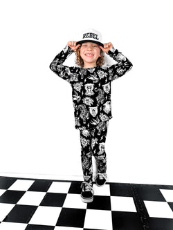 Image of Bamboo Two Piece Set in Born to Be Wild