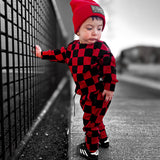 Beanie in Crimson