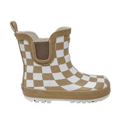 Image of Holstyn Midi Boot in Salted Caramel Checkered (FINAL SALE) - Rebel Bro