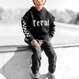 Relaxed Fit Hoodie in Feral