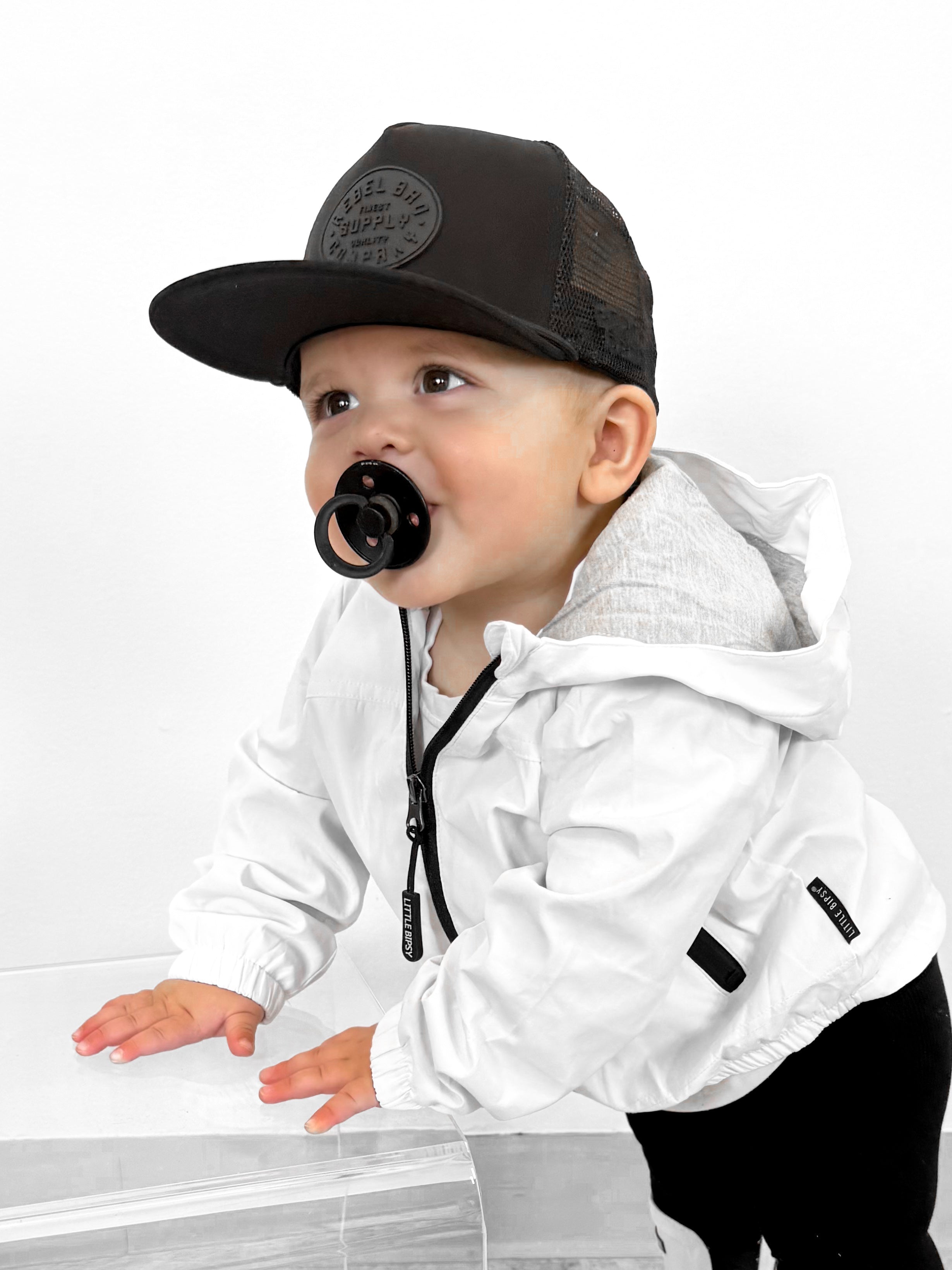 RB x LB The Core-Classic Midi Boot in Black / White - Rebel Bro