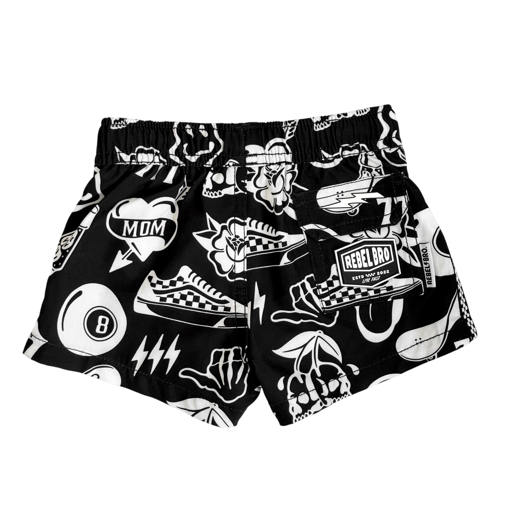 Hybrid Swim Trunks in Warped Tour [Midnight Edition]