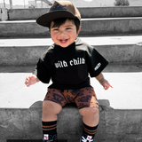 Bamboo Graphic Tee in Wild Child