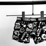 Bamboo Boxer Brief in Warped Tour [Midnight Edition]